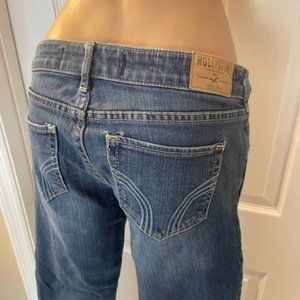Hollister Denim Jeans Blue sz W 27 L 31 Stretch Skinny